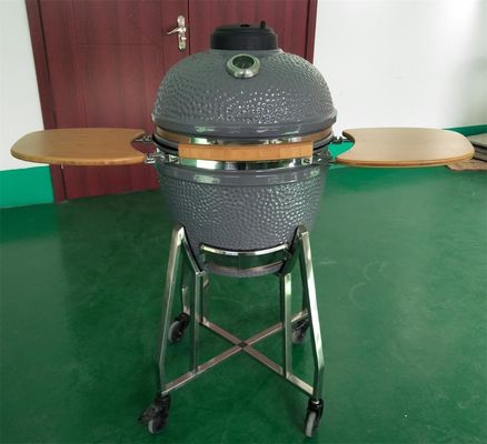 سبز SGS پیتزا زغال چوب سرامیک 18 اینچی Kamado Grill