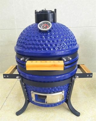 آشپزخانه زغالی آبی 12.5 اینچ SGS سرامیک کوچک BBQ